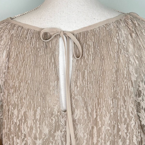 Lauren Conrad Lace Cold-Shoulder Blouse - Picture 8 of 14